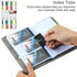 MaxGear Business Card Organizer, Portable Holder for 240 Cards, Professional PU Binder File Storage, Dark Gray