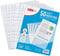 Rubex Sheet Protectors, 8.5 x 11 inch Clear Page Protectors, Reinforced 11 Hole for 3 Ring Binder (50 Sheets)