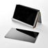 Maxdot 2 Pack Stainless Steel Business Card Holders for Desktop Credit Name Display (Champagne Gold)