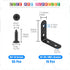Glarks 15 Set 50mm (50x50x2mm) Black L Bracket Right Angle Corner Brace Joint Fastener for Wood Chair Bookshelf Board