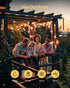 Sunco 4 Pack A15 LED Light Bulbs, 7W=60W, 3000K Warm White, 800 LM, Dimmable Vintage Bulbs, E26