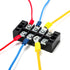 HKS 60PCS Insulated Ring Terminal #10 Yellow 12-10 AWG, Tinned Red Copper Electrical Connector Kit
