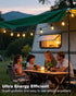 24.6Ft Lights,10 Bulbs Dimmable Holidays,2700K BRIMAX USB Powered String LED Waterproof & Shatterproof Outdoor Camping
