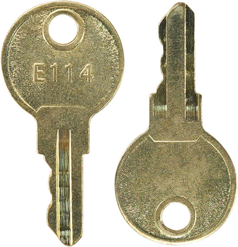 6PCS E114 E-114 Paper Towel Dispenser Keys for Toilet Paper Dispenser Toilet Tissue Dispensers & Soap Key Bob