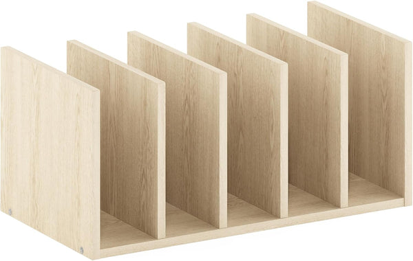 Furinno Hermite Desktop Bookshelf Storage Organizer, Home Office Supplies, Bauhaus Oak