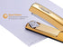 Bostitch Office Professional Metal Executive Stapler, 20 Sheet Capacity, Gold Chrome