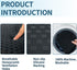 Newivi 3D Portable Breathable Seat Cushion Foldable, Soft & Lightweight for Airplane Travel Stadium Cushion