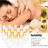PrettyCare Eye Dropper Bottle 0.5 oz, 24 Pack Clear Glass Bottles with Golden Caps for Essential Oils