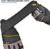 Youngstown Glove Anti-Vibe XT Vibration Dampening Mechanic Work Gloves, Durable, Washable, Anti-Slip Palms, Dark Gray,