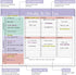 Weekly To Do List Notepad with 52 Undated Tear Off Sheets, Weekly Desk Planner Pad for Women & Man, Work, School