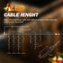 480 39FT 96 8 USOKYO Icicle Christmas Lights Outdoor, LED Icicle String Lights with Drops Modes and Timer, Twinkle