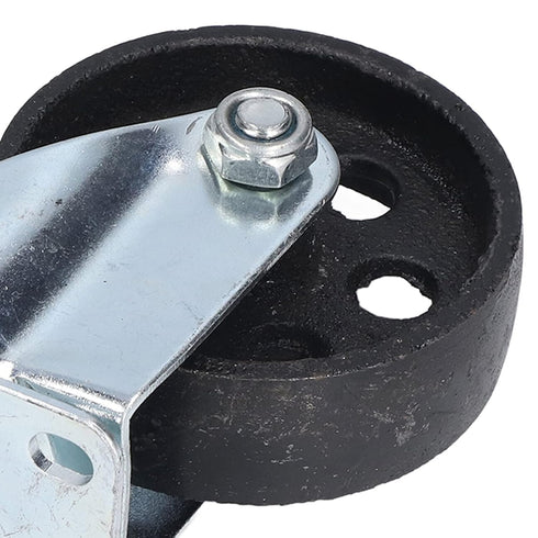 3.5 Inch Cart Wheel,Swivel Caster,Dolly Wheels,Durable Cast Iron Swivel Caster Wheels,Dual Bearing Heavy Duty Low Noise