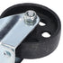 3.5 Inch Cart Wheel,Swivel Caster,Dolly Wheels,Durable Cast Iron Swivel Caster Wheels,Dual Bearing Heavy Duty Low Noise