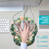 Ergonomic Mouse Pad with Wrist Support, Flower Cat Gel Mouse Pad for Comfortable Work Accessories