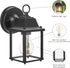 E26 Bulb Maxxima Porch Lantern Outdoor Wall Light with Clear Glass, Patio or Porch Sconce Fixture for Exterior
