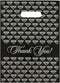 9x12 Diamond "Thank You" Die Cut Merchandise Bags, 50/cs