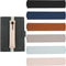 Simarro 6pcs Adjustable Elastic Band Pen Holder: Detachable PU Leather Sleeve Pouch for Notebooks & Planners