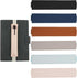 Simarro 6pcs Adjustable Elastic Band Pen Holder: Detachable PU Leather Sleeve Pouch for Notebooks & Planners