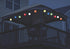 WP465 5" Globe Light, Battery Powered, Light Green, Automatic On and Off for Summer Patio