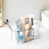 Multiuse Caddy Organizer with Handle, Portable Divided Plastic Tote Bin - Art Craft, Stationary Pen Marker Crayons