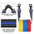 MELOTOUGH Tape Thong Electrical Tape Holder with Trigger Snap Hook for Tool Bag, Tool Pouch, Tool Belt (Blue)