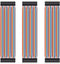 HiLetgo 120pcs Jumper Wires Assortment Kit - 3x40pcs Male to Male, Female to Female, 20CM for Arduino Raspberry PI DIY