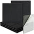 BXI Felt Bulletin Board - 12 x 12 x 3/8 Inches, 6 Pack Self-Adhesive Thick Pin Board for Home Office Decor