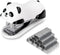 Deli Mini Cute Panda Desktop Stapler, 12 Sheet Capacity, Includes Staple Remover & 1000 No.10 Staples