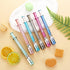 Exasinine Syringe Pens, Luminous Gel Pen Light, Beautiful Ballpoint Pens for School and Office Party Supplies, 6 Pcs