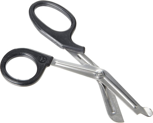 Prestige Medical EMT/Utility Scissor, Black, 7 1/2 Inch