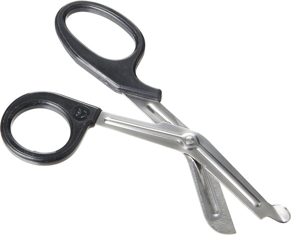 Prestige Medical EMT/Utility Scissor, Black, 7 1/2 Inch