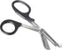 Prestige Medical EMT/Utility Scissor, Black, 7 1/2 Inch