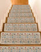BOHOOSKYLAR Marine Life Stair Treads Retro Sea Star Jellyfish Lobster Linen Texture Indoor