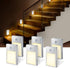 VST Motion Sensor Step Night Light, Rechargeable Battery Powered Led Light with