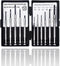 11 PCS Mini Screwdriver Set, Small Flathead and Phillips Screwdrivers for Glasses, Watch, Phone, and Computer Repair