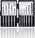 11 PCS Mini Screwdriver Set, Small Flathead and Phillips Screwdrivers for Glasses, Watch, Phone, and Computer Repair