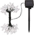 Solar String Lights, Waterproof 16ft 20LED Butterfly Christmas Fairy Lights for Home Party Wedding Patio Garden