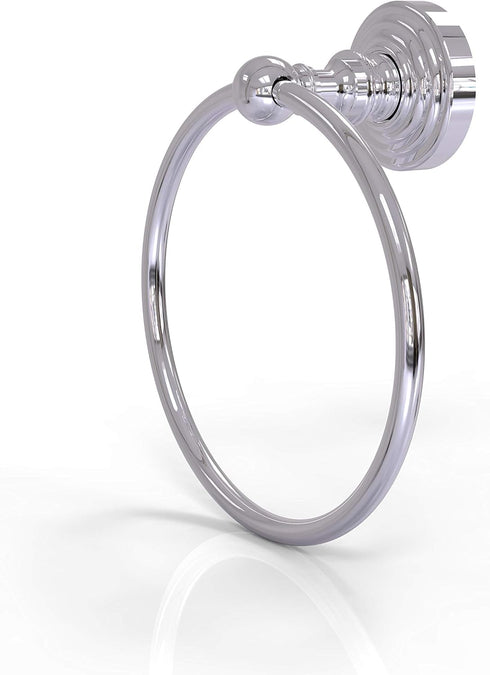 Allied Brass WP-16 Waverly Place Collection Towel Ring in Polished Chrome