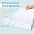 SUNEE 3 Ring Binder, 1.5 Inch, 2 Pack, Clear View Binder, PVC-Free, White