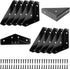 CMLY Corner Brace Brackets, 12Pcs 66 x 66mm Black Corner Braces for Wood,