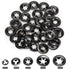 OIIKI 200pcs Internal Tooth Washers, Quick Locking Washers, Push On Speed Clips Fasteners Kit, 65Mn Steel Washers (5