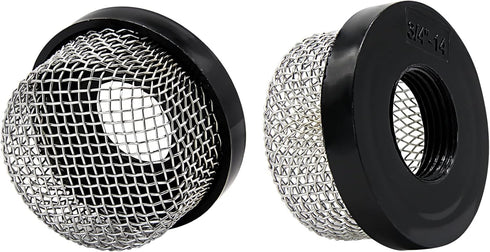 Stainless Steel Mesh Strainer 3/4"-14 Aerator Screen - Replace for Livewell Pump, MA-023 Screw on Strainer