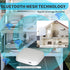 STALDRIX 2.4GHz 10m 128 Setup White Mesh Bluetooth WiFi Gateway - Only, Coverage Devices, Compatible with Tuya Alexa