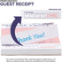 (20 Pack) 1000 Stock Your Home Pink Guest Check Books for Servers Server Note Pads, Waiter Checkbook, Food Receipt