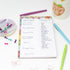 bloom daily planners Weekly Meal Planning Pad, Magnetic Refrigerator Menu Planner with Grocery Shopping Lists