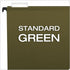 Pendaflex SureHook Reinforced Hanging File Folders, Legal Size, Standard Green, 20/BX (6153 1/5)