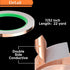 Double Sided Conductive Copper Foil Tape for Stained Glass Welding, Electrical Repairs, 2Pcs (7/32 inch)