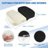 BAHREL Tailbone, Memory Foam Seat Cushion for Office Car Chair, Orthopedic Chair Pad, for Sciatica, Hip Pain Relief