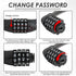 KAKUPPA 4-Digit 1pc) Refrigerator Lock, Combination Fridge Lock High-Security Refrigerator Part for French-Door