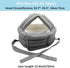 Zuaklpton Elderly Protective Helmet, Thick Soft Special Needs Safety Helmet Adjustable Breathable Seniors Fall